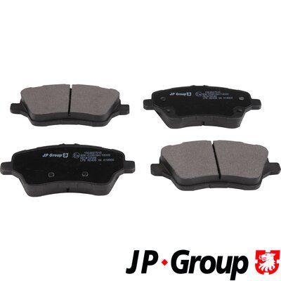 JP GROUP 1563607510 Brake Pad Set, disc brake