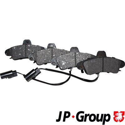 Brake Pad Set, disc brake JP GROUP 1563700310