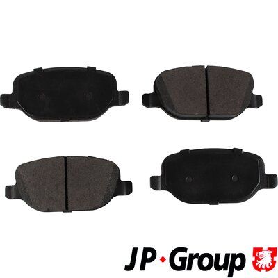 JP GROUP 3063700210 Brake Pad Set, disc brake