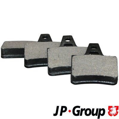 Brake Pad Set, disc brake JP GROUP 3163700310