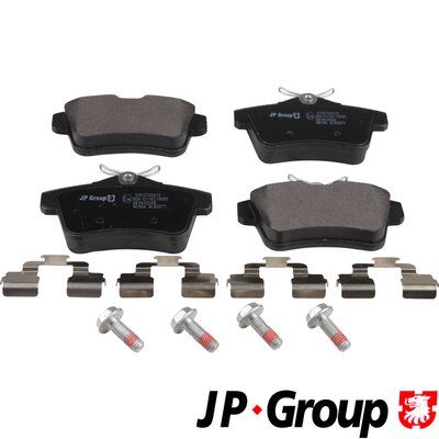Brake Pad Set, disc brake JP GROUP 3163700410