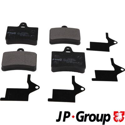 JP GROUP 3163700510 Brake Pad Set, disc brake