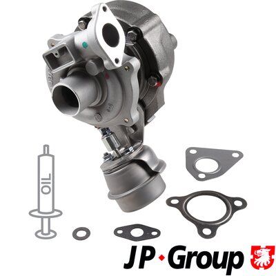 Charger, charging (supercharged/turbocharged) JP GROUP 3317400200