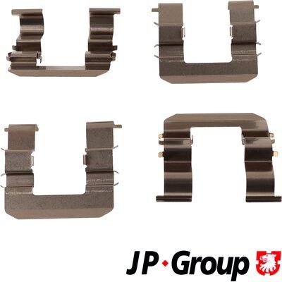 Accessory Kit, disc brake pad JP GROUP 3364003810