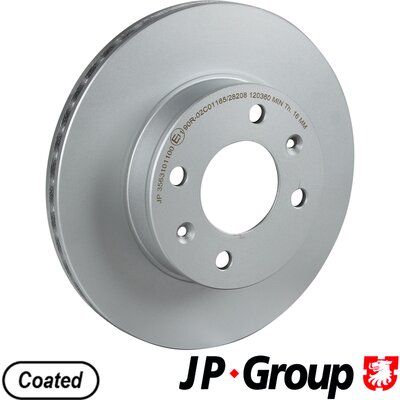 JP GROUP 3563101100 Brake Disc