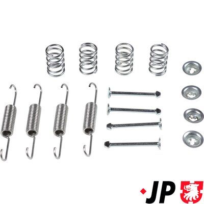 Accessory Kit, parking brake shoes JP GROUP 3563952610