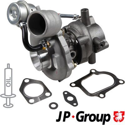 Charger, charging (supercharged/turbocharged) JP GROUP 3617400100