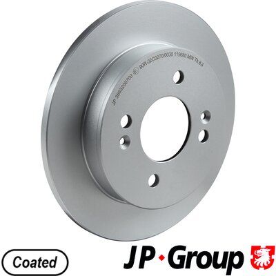 JP GROUP 3663200700 Brake Disc