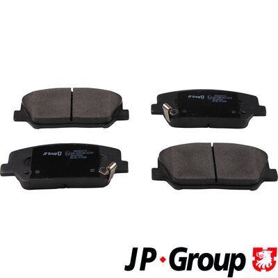 JP GROUP 3663604110 Brake Pad Set, disc brake