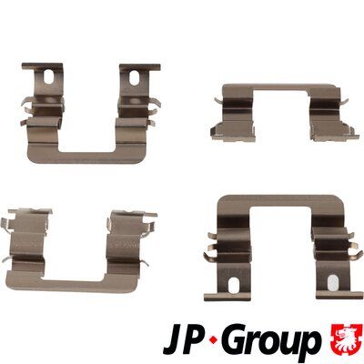 Accessory Kit, disc brake pad JP GROUP 3664003610