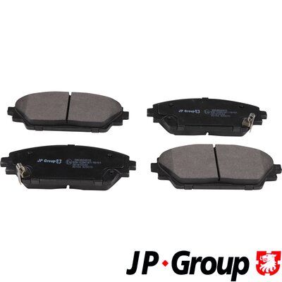 JP GROUP 3863604910 Brake Pad Set, disc brake