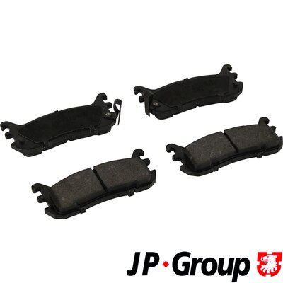Brake Pad Set, disc brake JP GROUP 3863700510