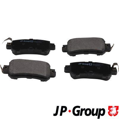 Brake Pad Set, disc brake JP GROUP 3863700910