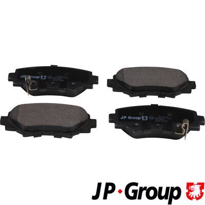 Brake Pad Set, disc brake JP GROUP 3863701110