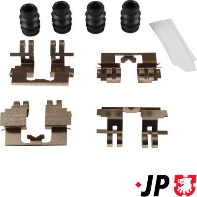 Accessory Kit, disc brake pad JP GROUP 3864002510