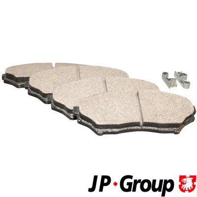 Brake Pad Set, disc brake JP GROUP 3963600110