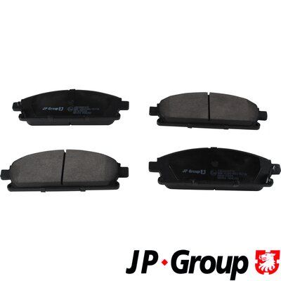 JP GROUP 4063604310 Brake Pad Set, disc brake