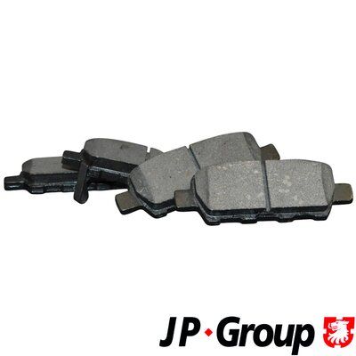 JP GROUP 4063700610 Brake Pad Set, disc brake