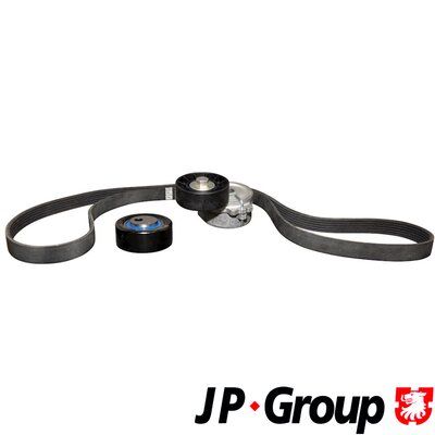JP GROUP 4118100810 V-Ribbed Belt Set