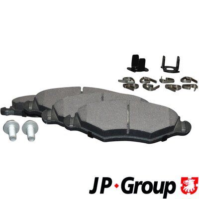 JP GROUP 4163600910 Brake Pad Set, disc brake