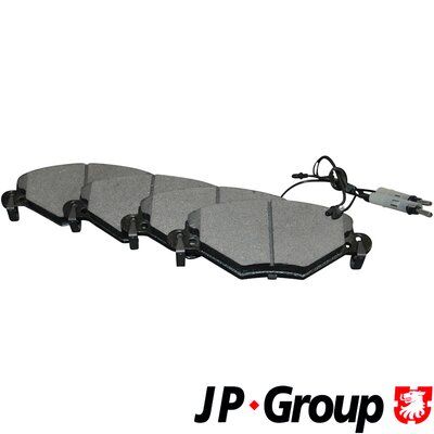 JP GROUP 4163602110 Brake Pad Set, disc brake