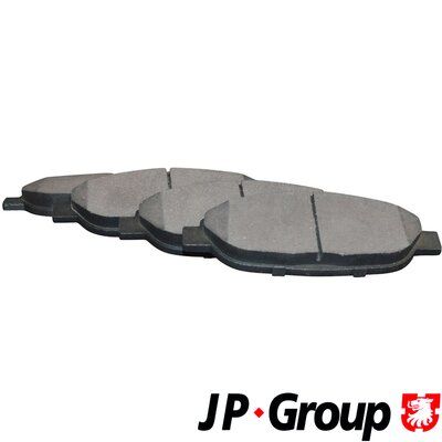 Brake Pad Set, disc brake JP GROUP 4163602710