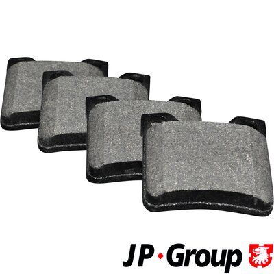 JP GROUP 4163701410 Brake Pad Set, disc brake