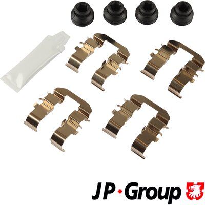 Accessory Kit, disc brake pad JP GROUP 4164002610