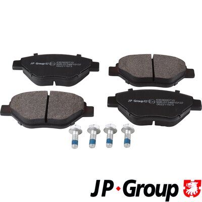 JP GROUP 4363600710 Brake Pad Set, disc brake