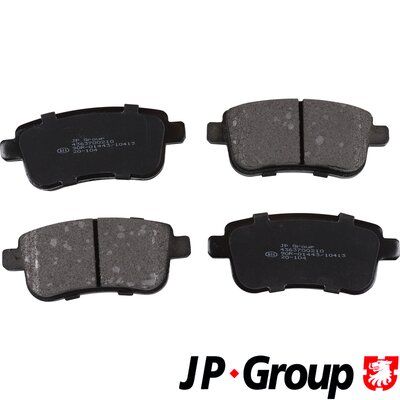 JP GROUP 4363700210 Brake Pad Set, disc brake
