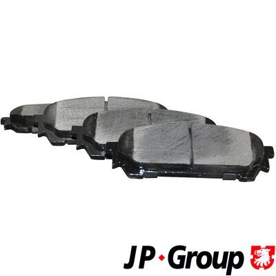 JP GROUP 4663700210 Brake Pad Set, disc brake