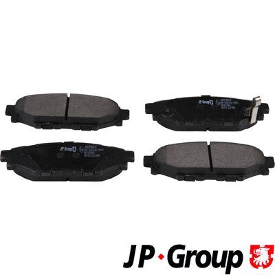 JP GROUP 4663700310 Brake Pad Set, disc brake