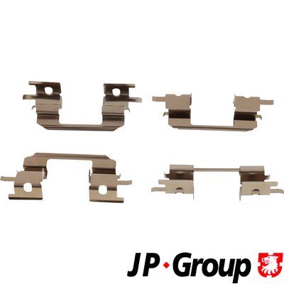 Accessory Kit, disc brake pad JP GROUP 4664001110