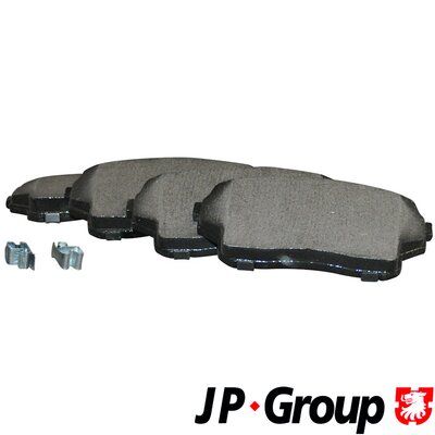 Brake Pad Set, disc brake JP GROUP 4763600910