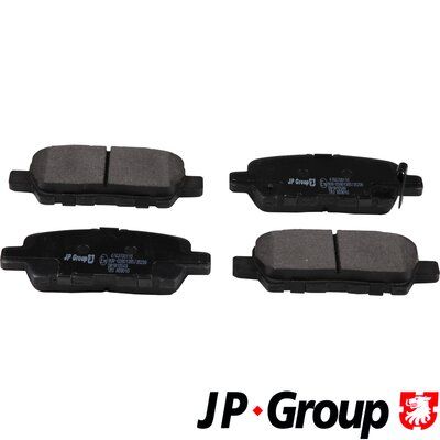 JP GROUP 4763700110 Brake Pad Set, disc brake