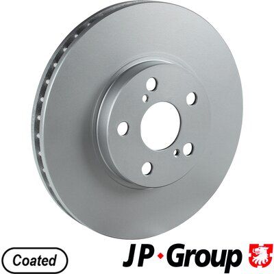 Brake Disc JP GROUP 4863103800