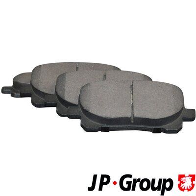 Brake Pad Set, disc brake JP GROUP 4863600810