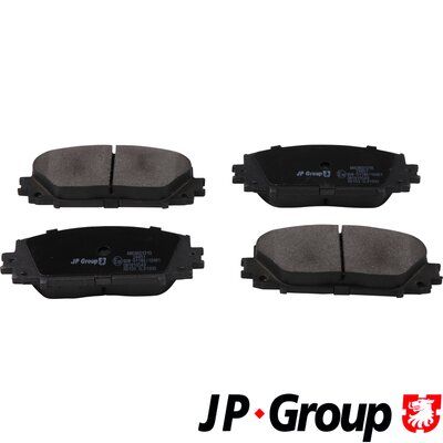 JP GROUP 4863601210 Brake Pad Set, disc brake
