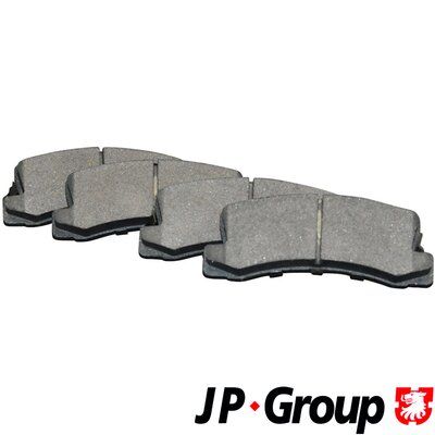 JP GROUP 4863700110 Brake Pad Set, disc brake