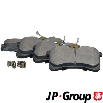 JP GROUP 4863701510 Brake Pad Set, disc brake