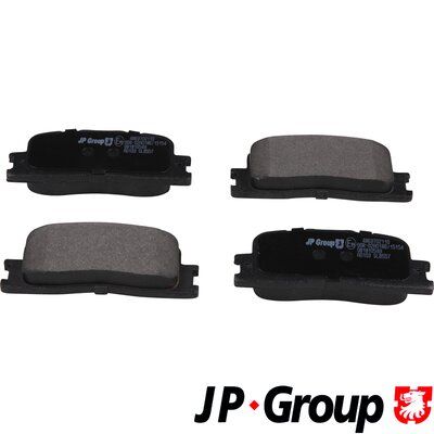JP GROUP 4863702110 Brake Pad Set, disc brake