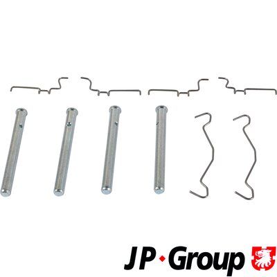Accessory Kit, disc brake pad JP GROUP 4863750110