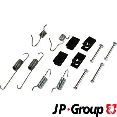 Accessory Kit, parking brake shoes JP GROUP 4863950110