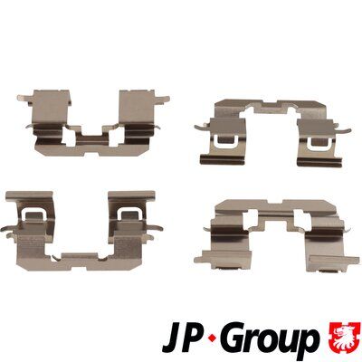 Accessory Kit, disc brake pad JP GROUP 4864003110