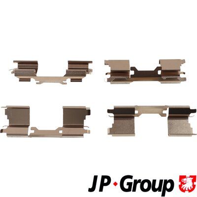Accessory Kit, disc brake pad JP GROUP 5364000210