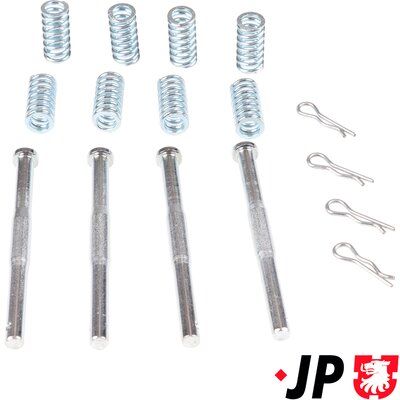 Accessory Kit, disc brake pad JP GROUP 5664000510