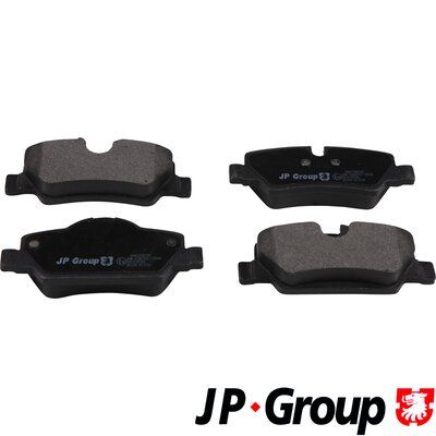 Brake Pad Set, disc brake JP GROUP 6063700310
