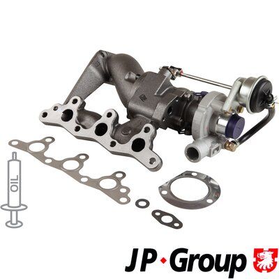 Charger, charging (supercharged/turbocharged) JP GROUP 6117400200