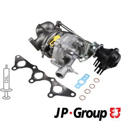 Charger, charging (supercharged/turbocharged) JP GROUP 6117400300