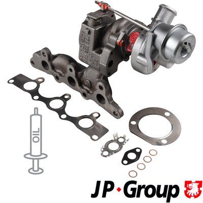 JP GROUP 6117400500 Charger, charging (supercharged/turbocharged)